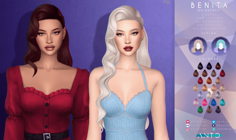 Прическа Benita Hairstyle MM